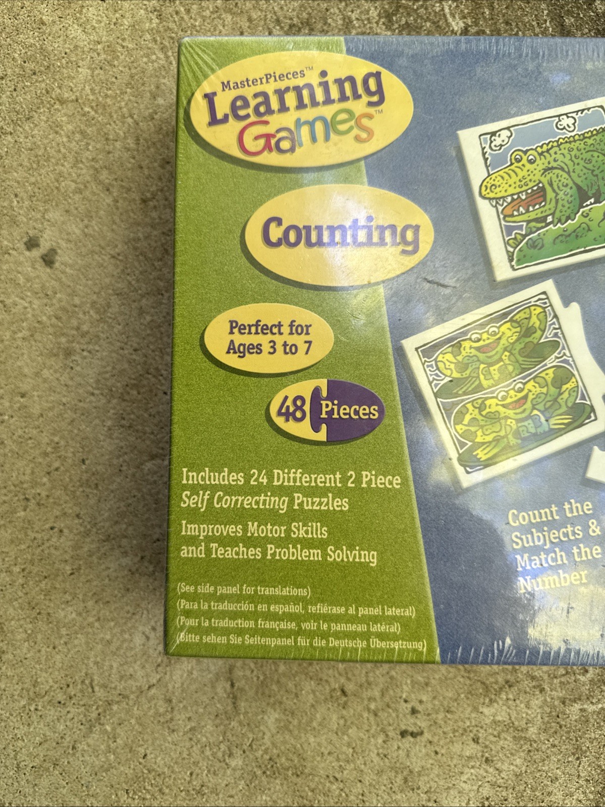 Masterpieces Learning Games Counting