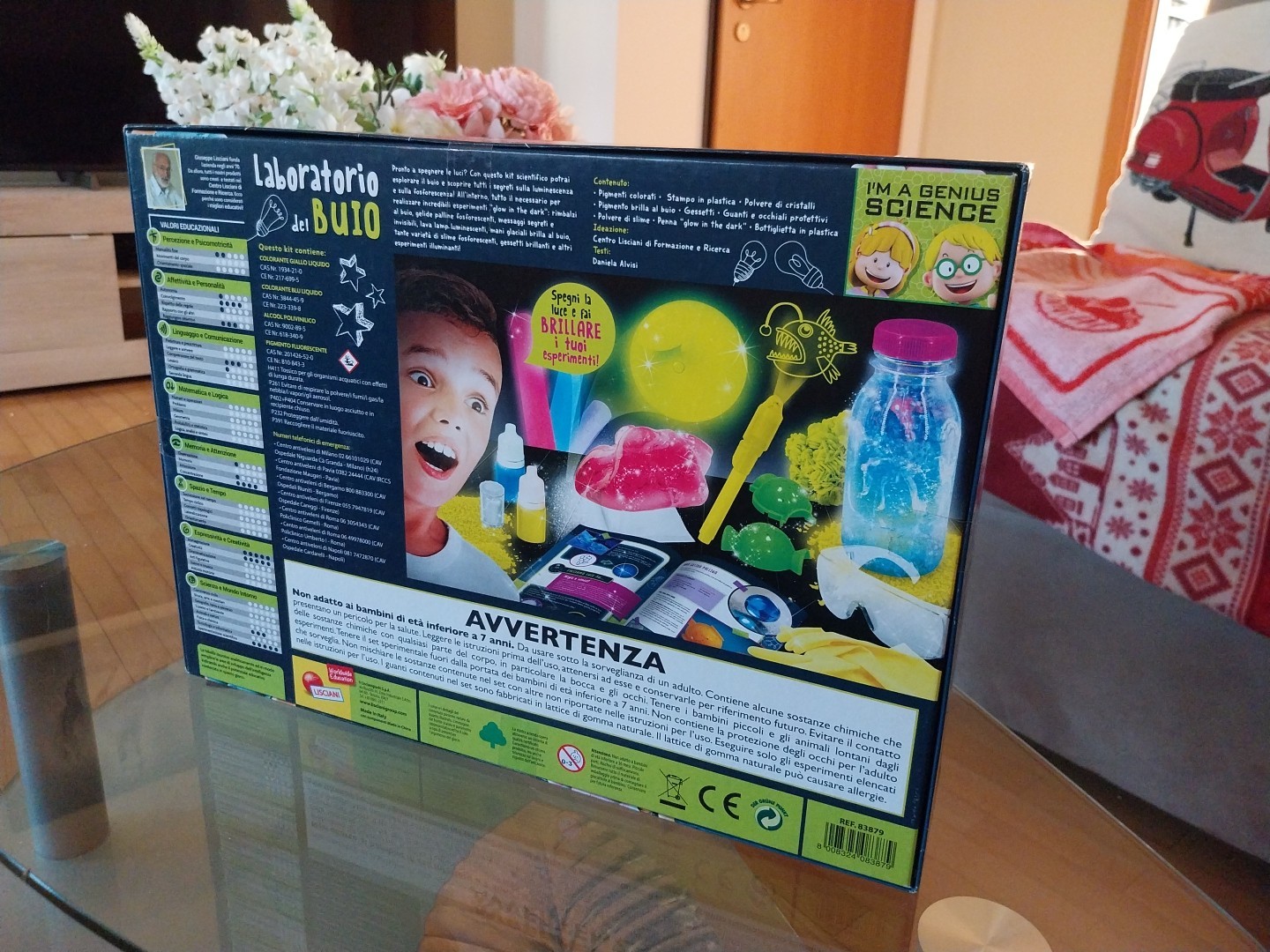 Game Laboratorio del Buio la Scienza da Fare a luci Off Lisciani M. in Italy