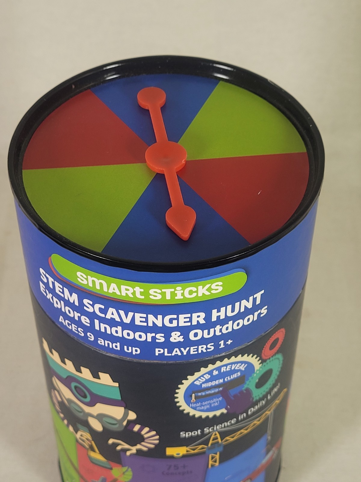 Smart Sticks STEM Scavenger Hunt Game 75 Complete Heat Reveal Clues Ages 9+