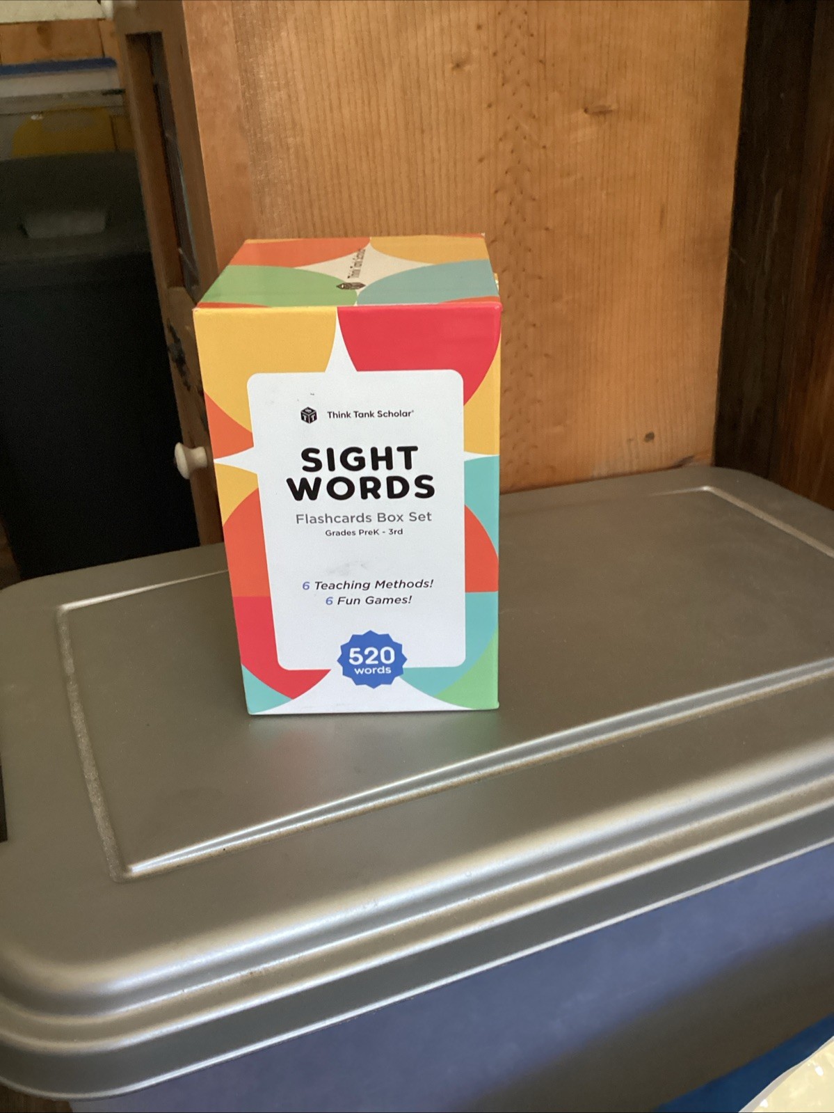 Think Tank Scholar Sight Words Flashcards Box Set (520 Words) PK,K,1,2,3