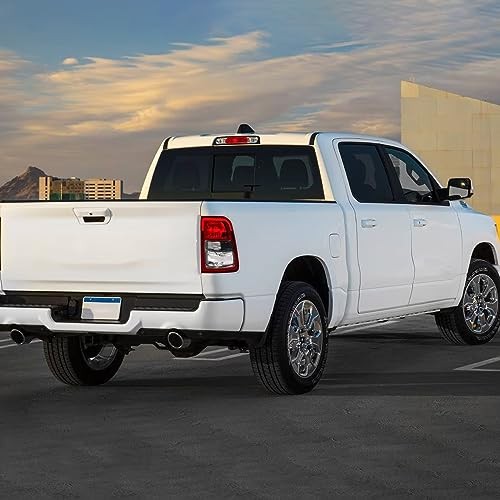 Halogen Tail Lights Assembly Compatible with Dodge Ram 1500 Black RH Passenger