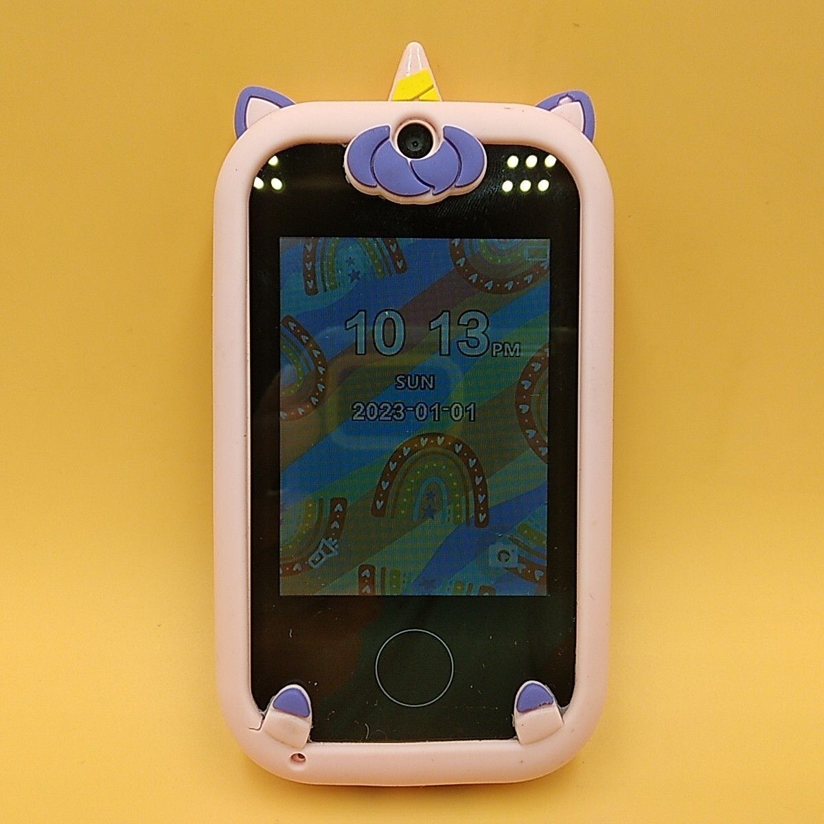 Toy Smart Phone for Girls Unicorn Gifts Camera Music Player Phone No Charger
