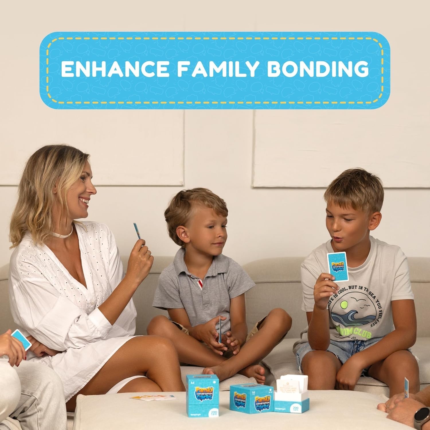 Family Conversation Starter Kit: 200 Portable Cards for Road Trips & Gatherings