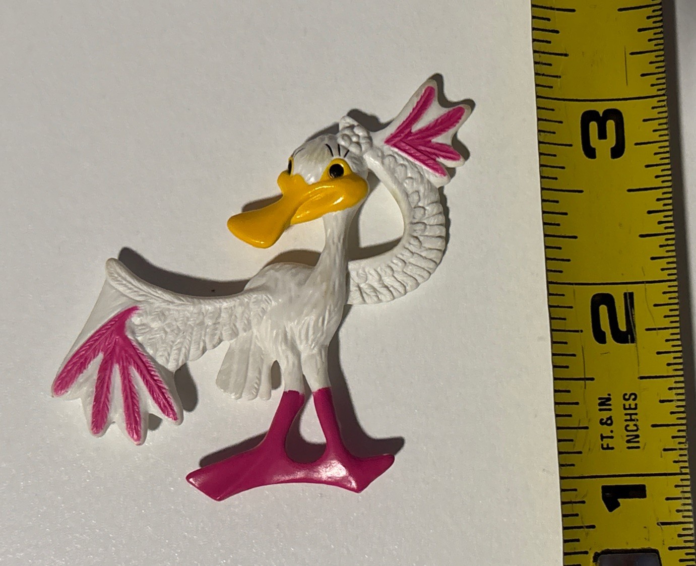 Plastic Duck Stork Witness Toy Christian Exodus 12:42 The Lord Kept His Promise