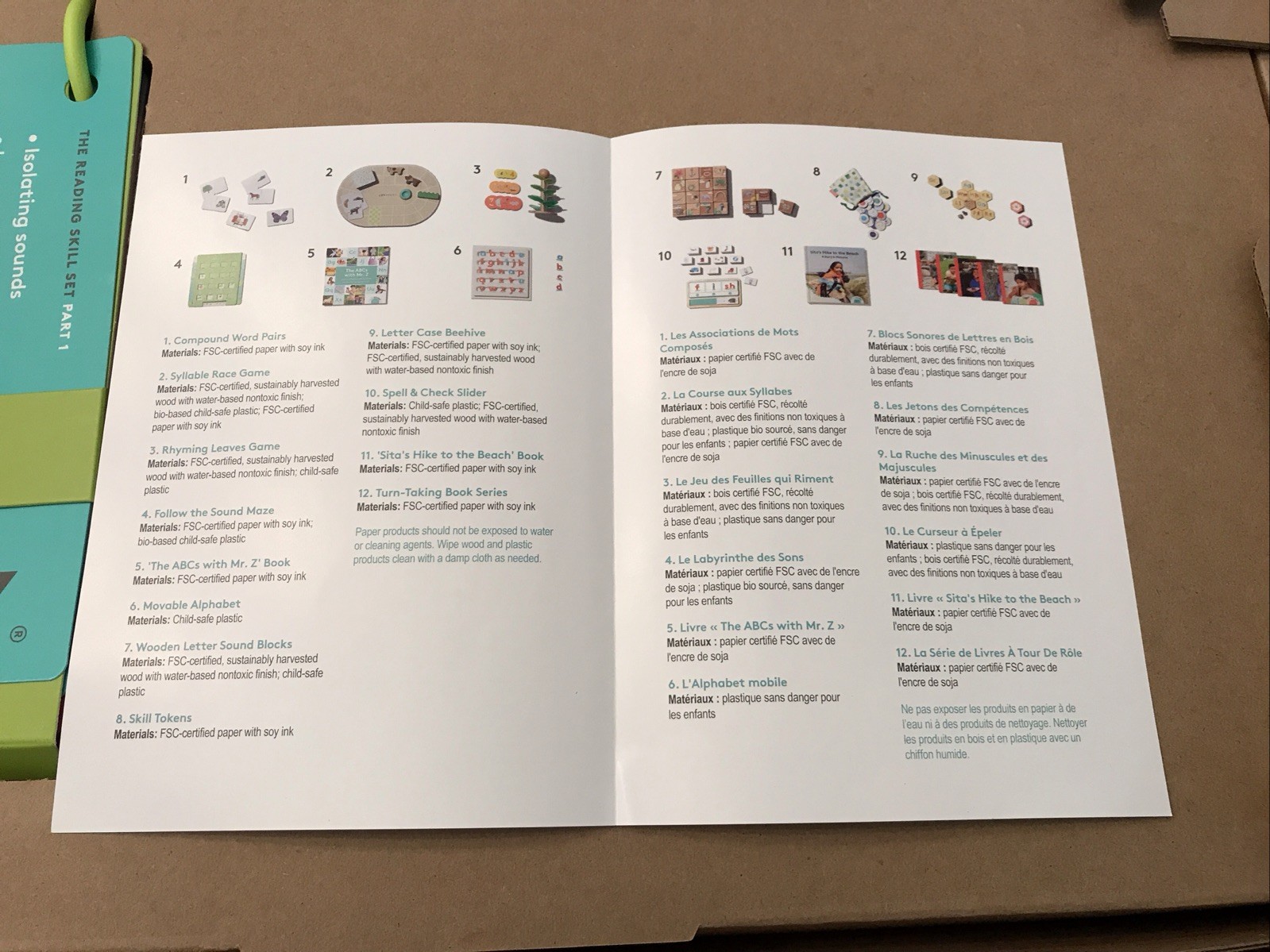 Lovevery The Reading Skill Set Part 1 Sounds to Reading