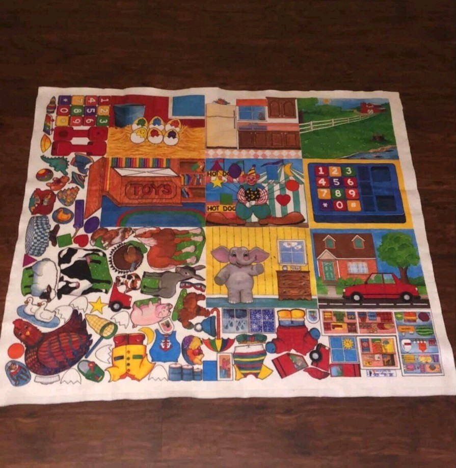 Vintage Betty Lukens Quiet Book Felt Kit Uncut