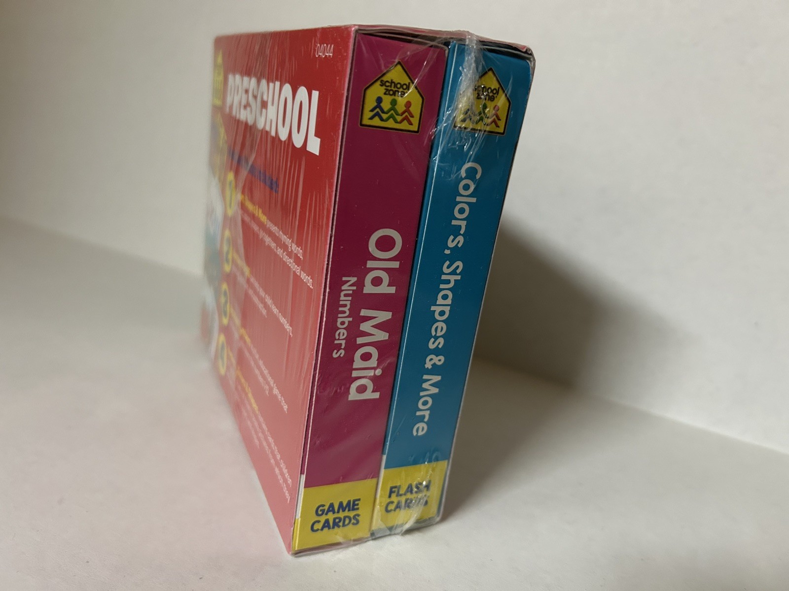 School Zone Preschool Flash Cards 4-Pack
