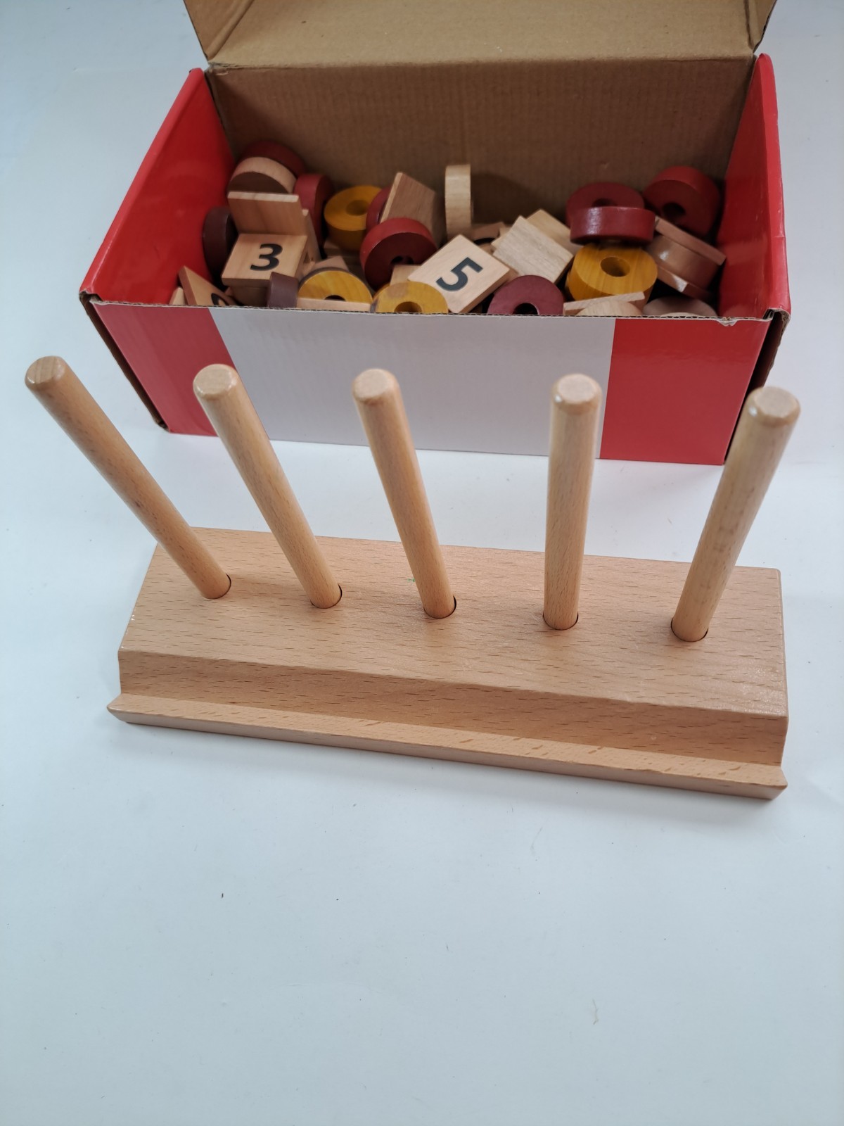 Digital Pillar Kids Wooden Math Activity