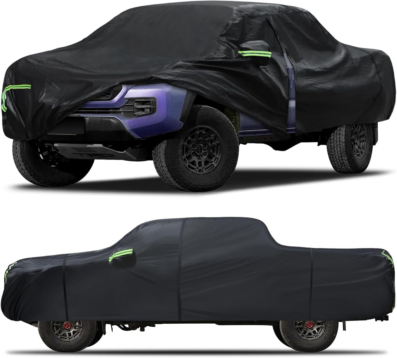 Car Cover Custom Fit for Toyota Tacoma 2005-2023,6 Layers Truck Cover Waterproof