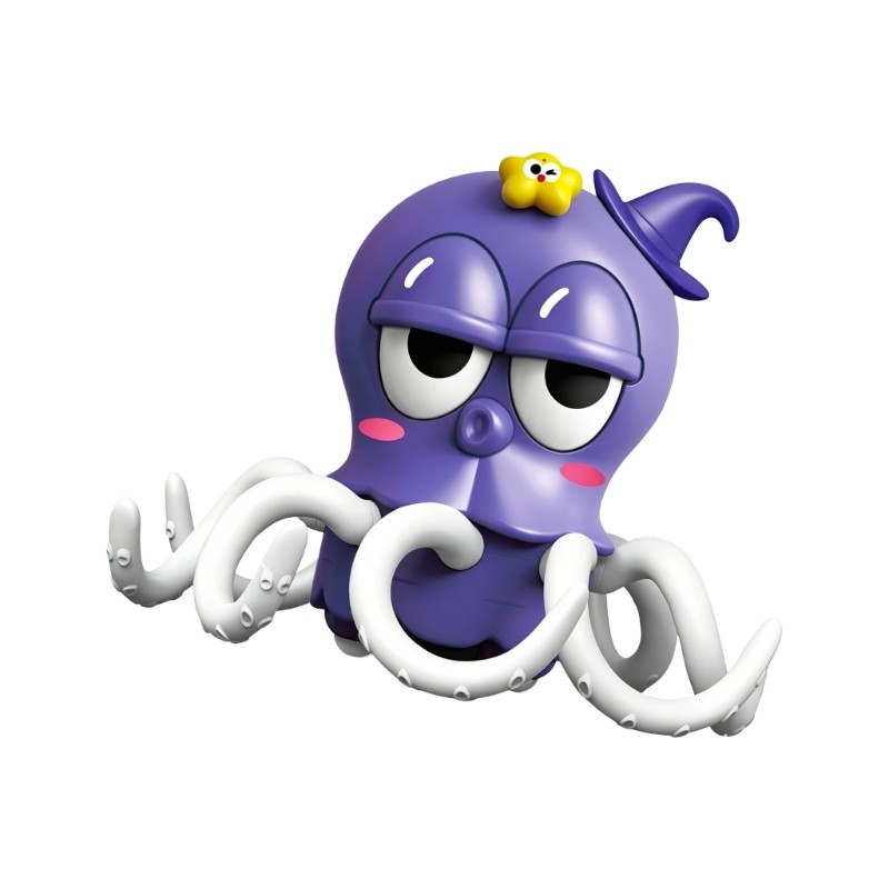 Auto Sensing Dancing Octopuses Stress Relief Toy Safe ABS Plastic Kids Adults