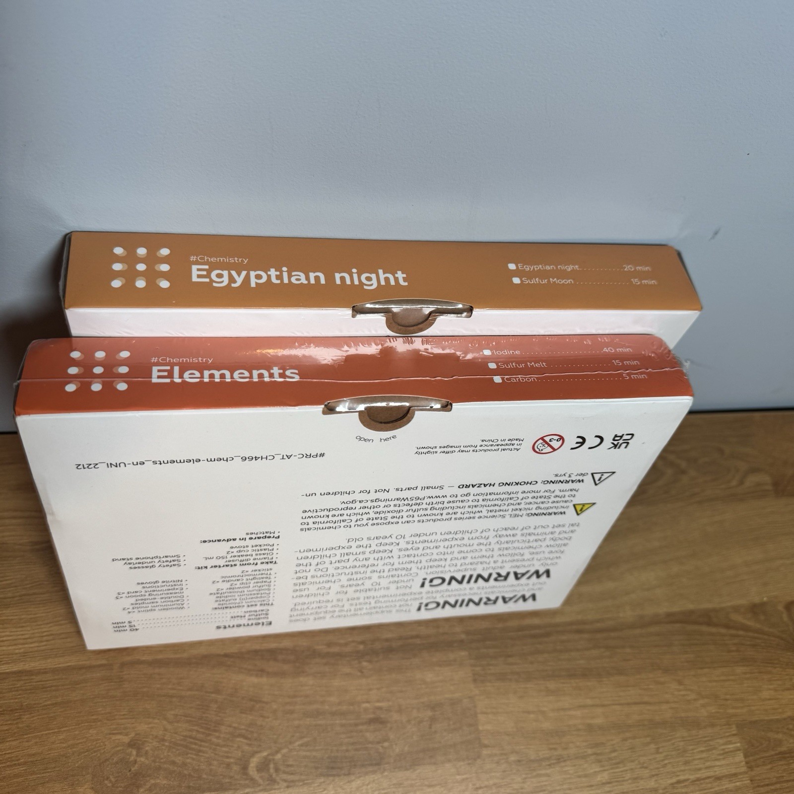 MEL Science Kits Homeschool Lot Of 2 New & Sealed Chemistry Egyptian Night