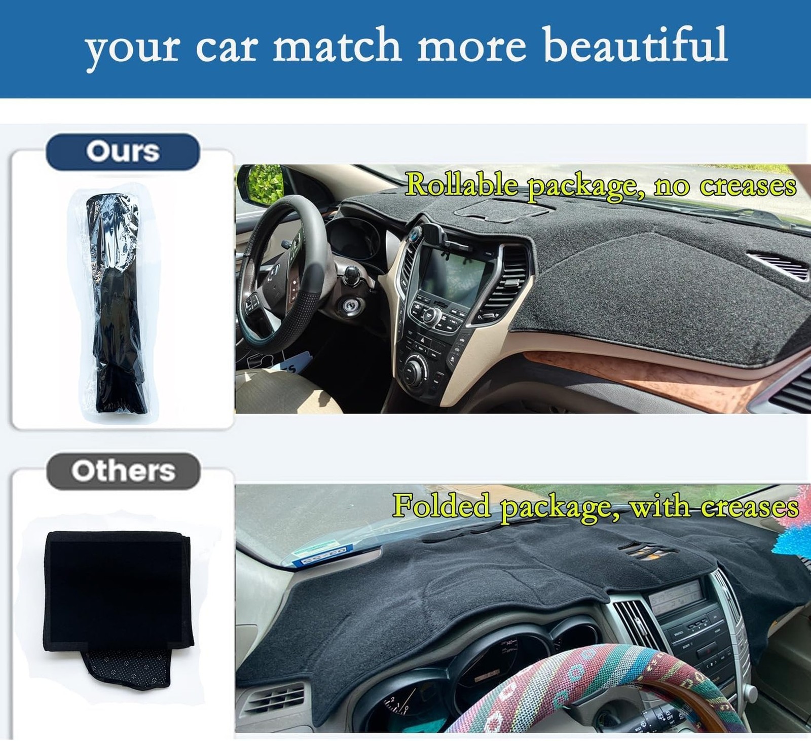 Dash Cover Custom Fit for Dodge Ram 1500 2500 3500 1998-2001 Dashboard Cover …