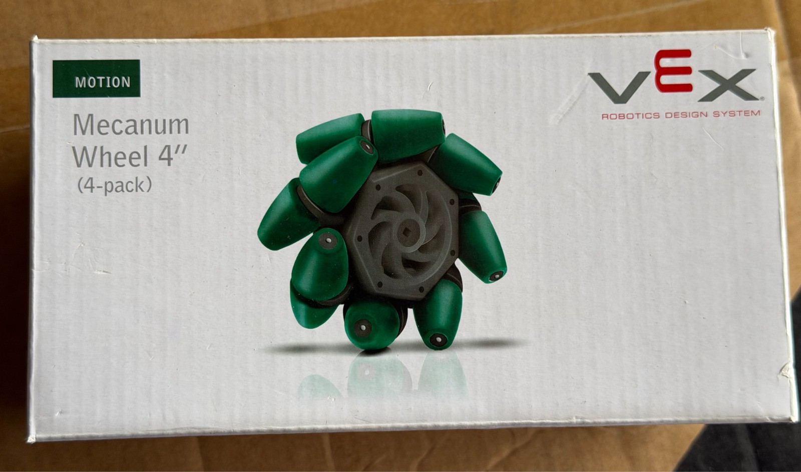 VEX Robotics 4″ Mecanum Wheels (4-pack)