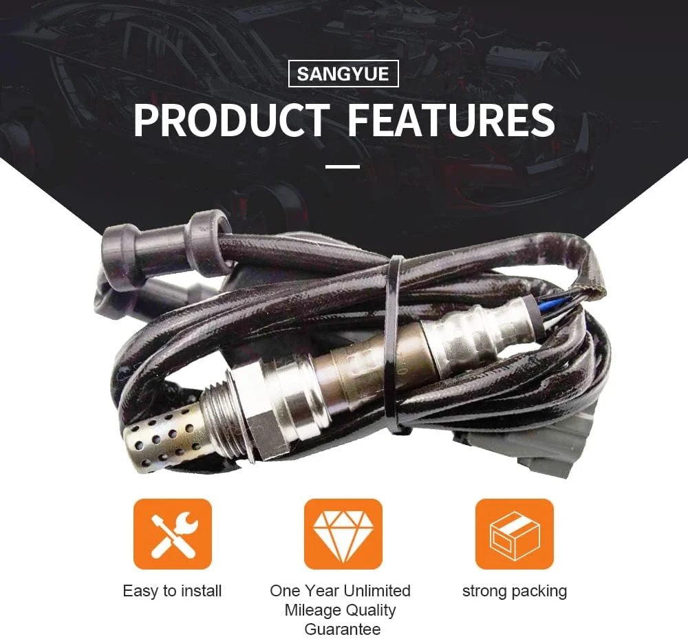 2X Oxygen Sensor 1 & 2 for 2003 2004 2005 2006 2007 Honda Accord 2.4L Upstream +