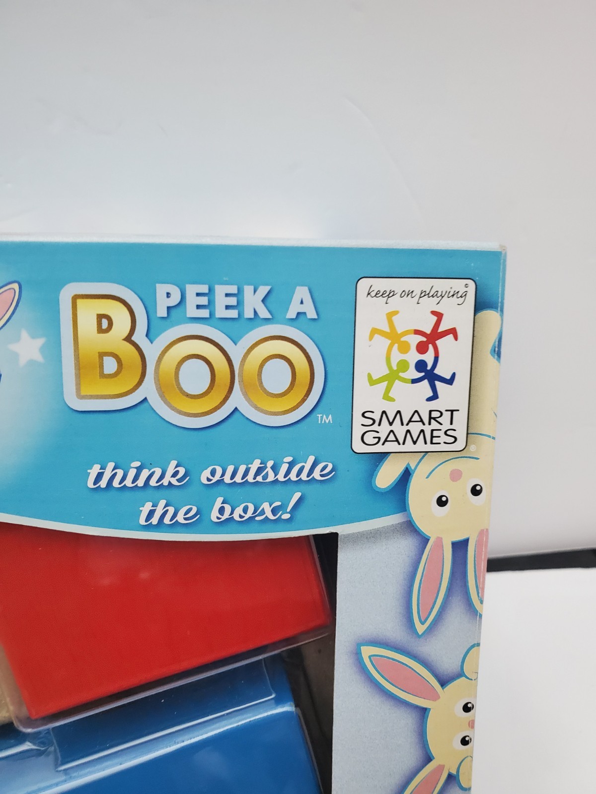 Bunny Peek A Boo Game – A Multi Level Logic Game Ages 2+ Educational NIB Awards!