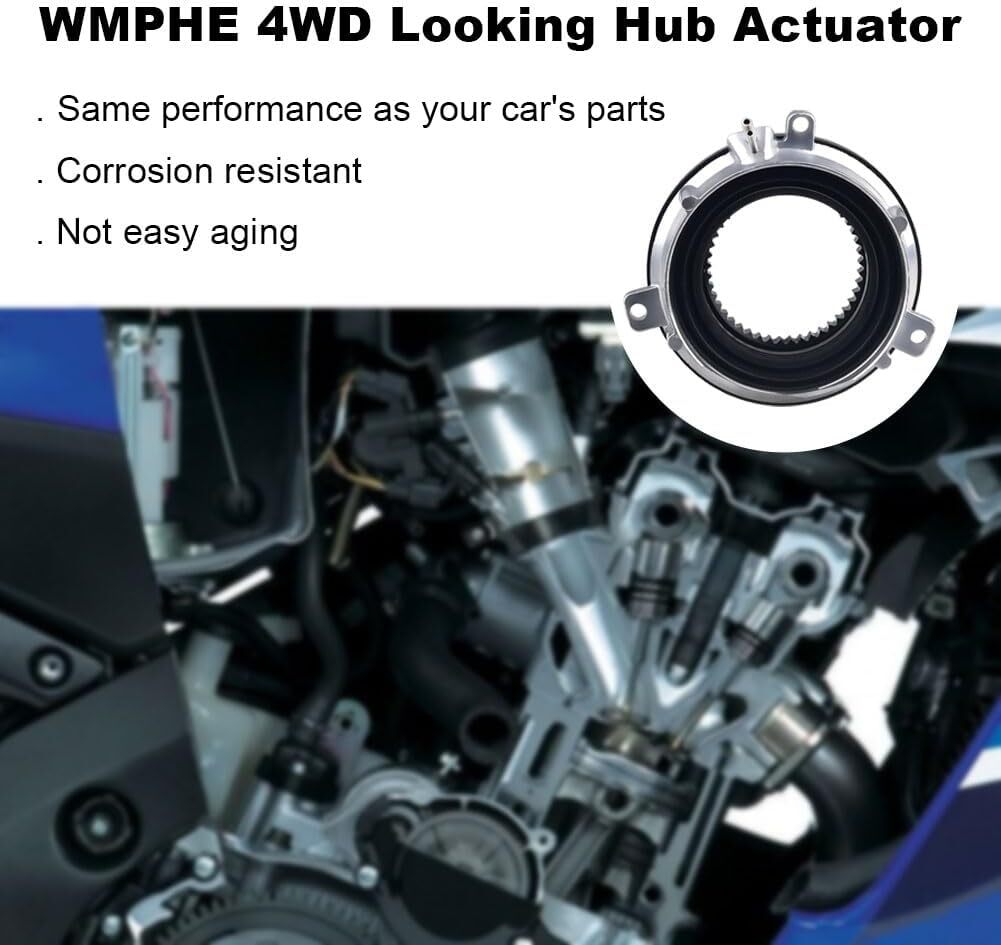 2 Pcs 4WD Auto Locking Wheel Drive 4×4 Hub Actuator Compatible with Ford F150