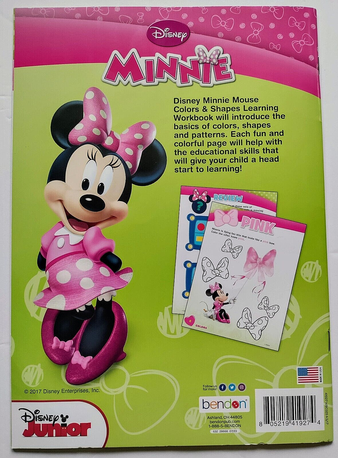 Disney Princess Math, Coloring Pages, Crayons & Minnie Colors, Shapes: Set of 4