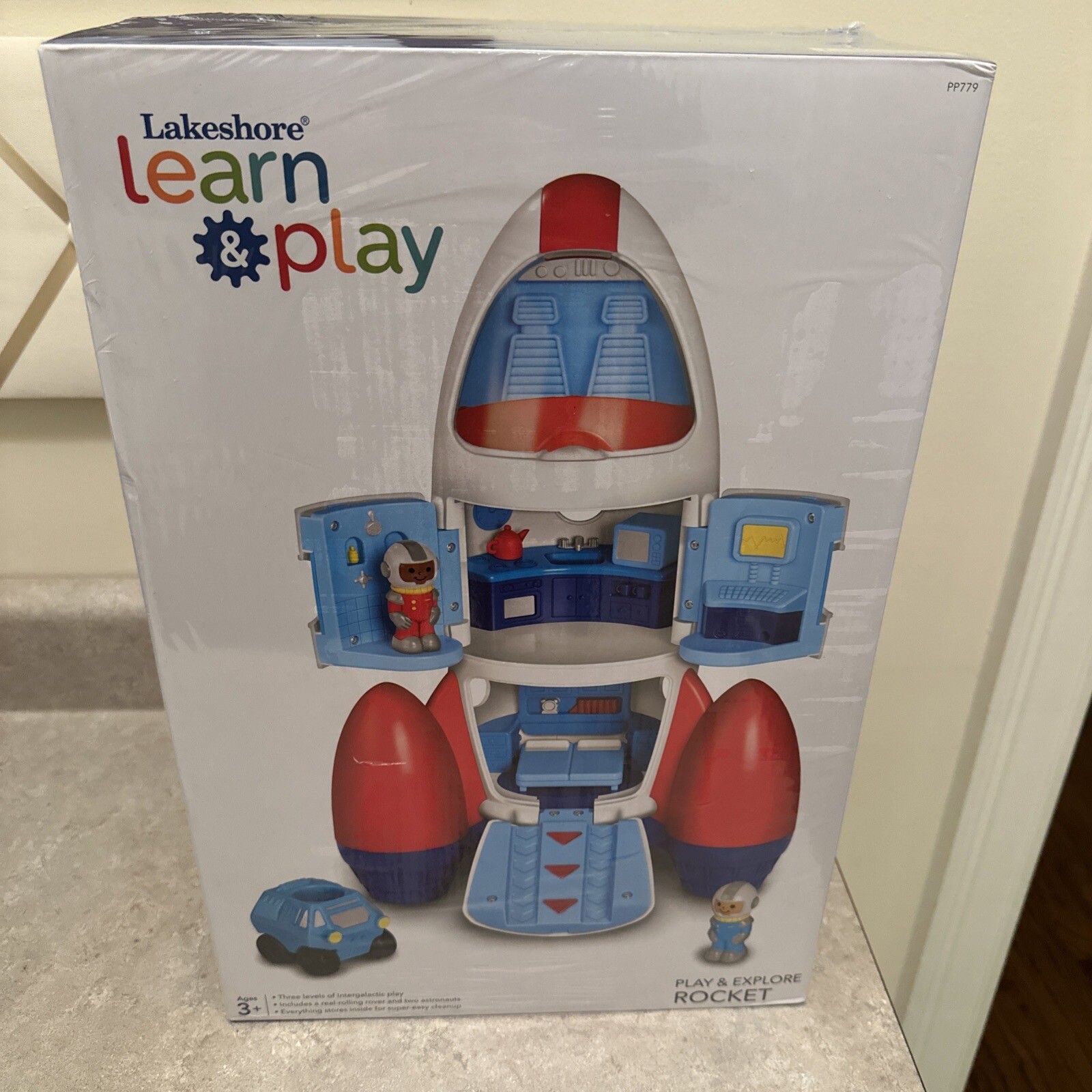 Lakeshore Learn & Play Explore Rocket Space Ship Toy Educational 3+ ~ New Sealed