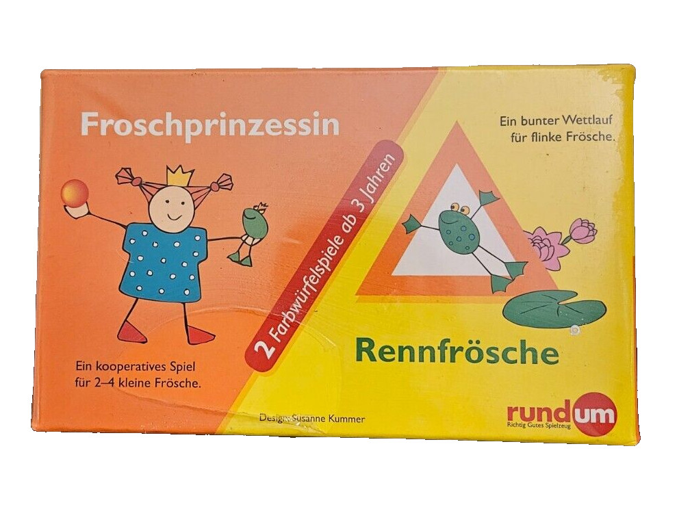 Froschprinzessin Rennfrosche Frog Princess and Racing Frogs Ages 3+ In German