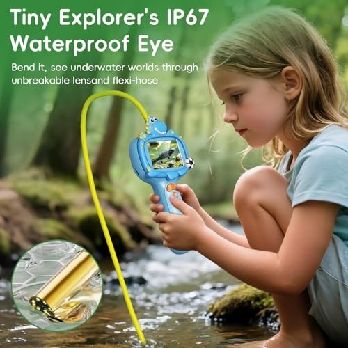 STEM Borescope Camera Toy with Light for Kids – Educational Science Gift for Age
