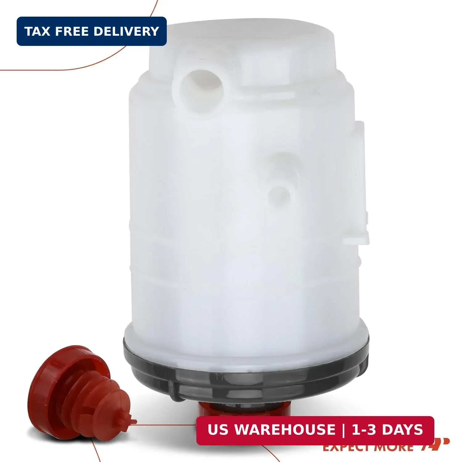 A-Premium Power Steering Reservoir/Tank with Cap Compatible with Honda Accord 20