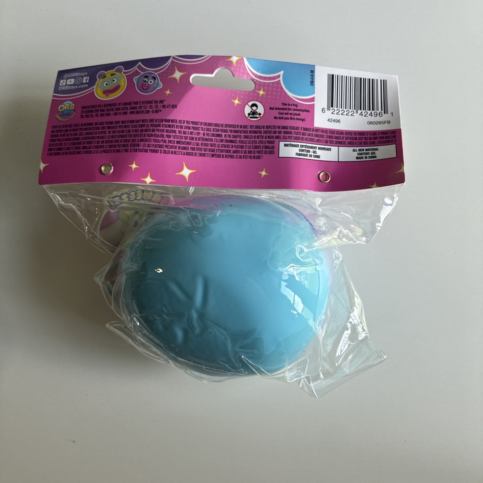 ORB Curiosities Smushers Dog Face Swap Squishy Smush BLUE – VIRAL – New Sealed