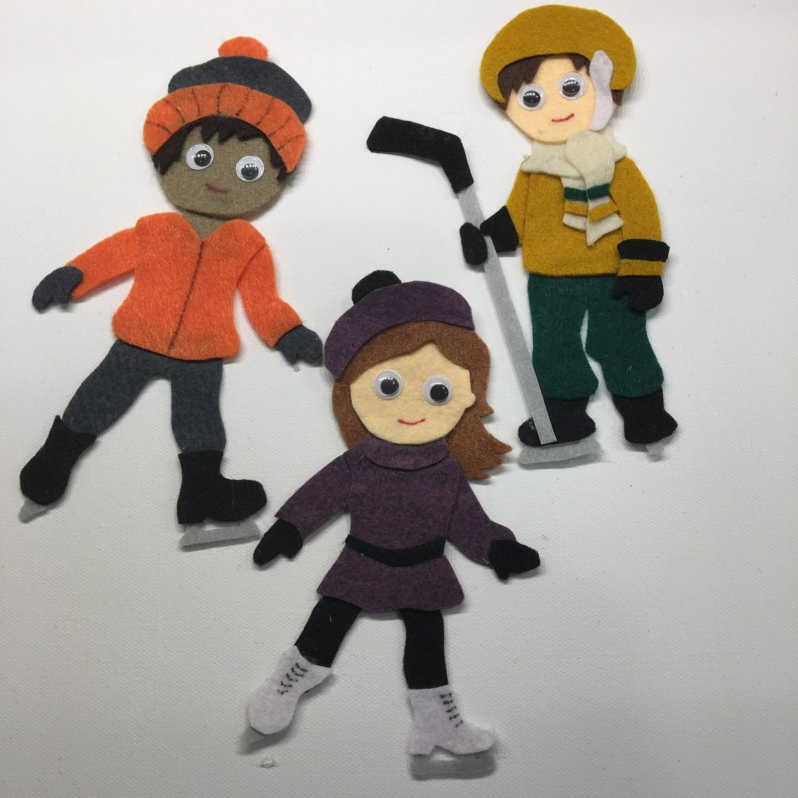Winter Fun – Celebrate Snowy Days – Sample Set for Felt /Flannel Board Play