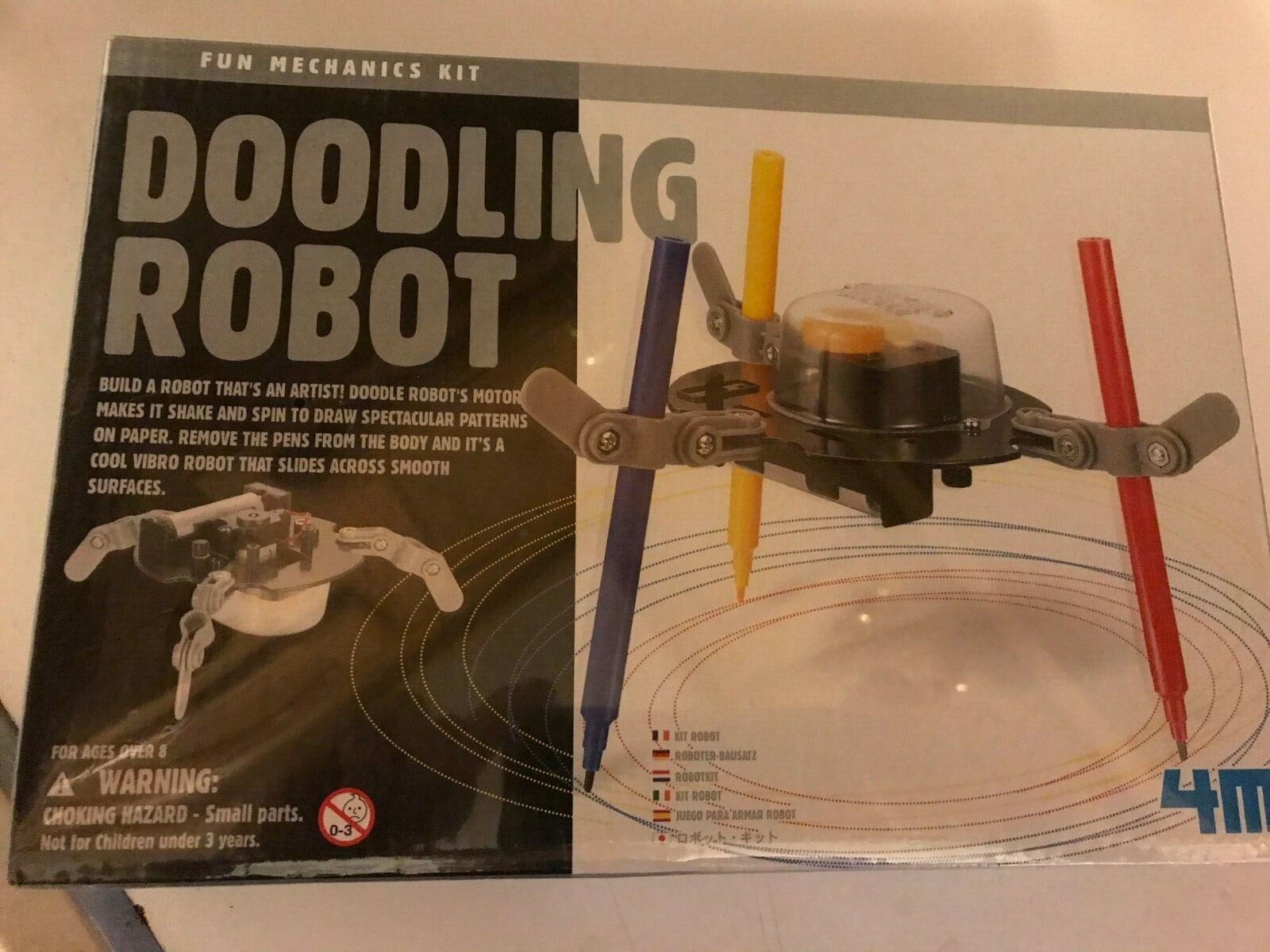 Fun Mechanics Kit – Doodling Robot – E