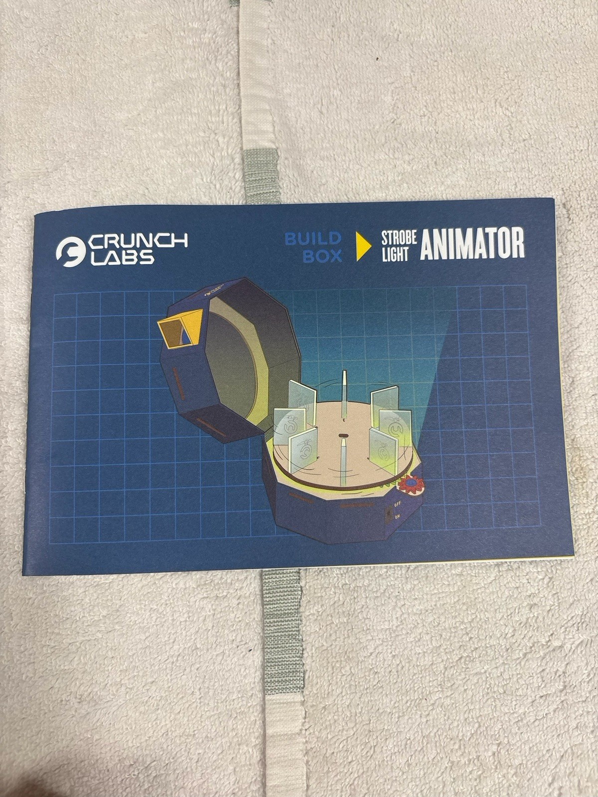 Crunch Labs Mark Rober Strobe Light Animator Manual INSTRUCTIONS ONLY