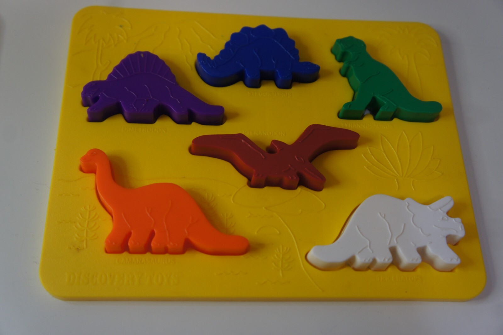 VTG Discovery Toys Place and Trace Puzzle Stencil Complete with Box Made In USA