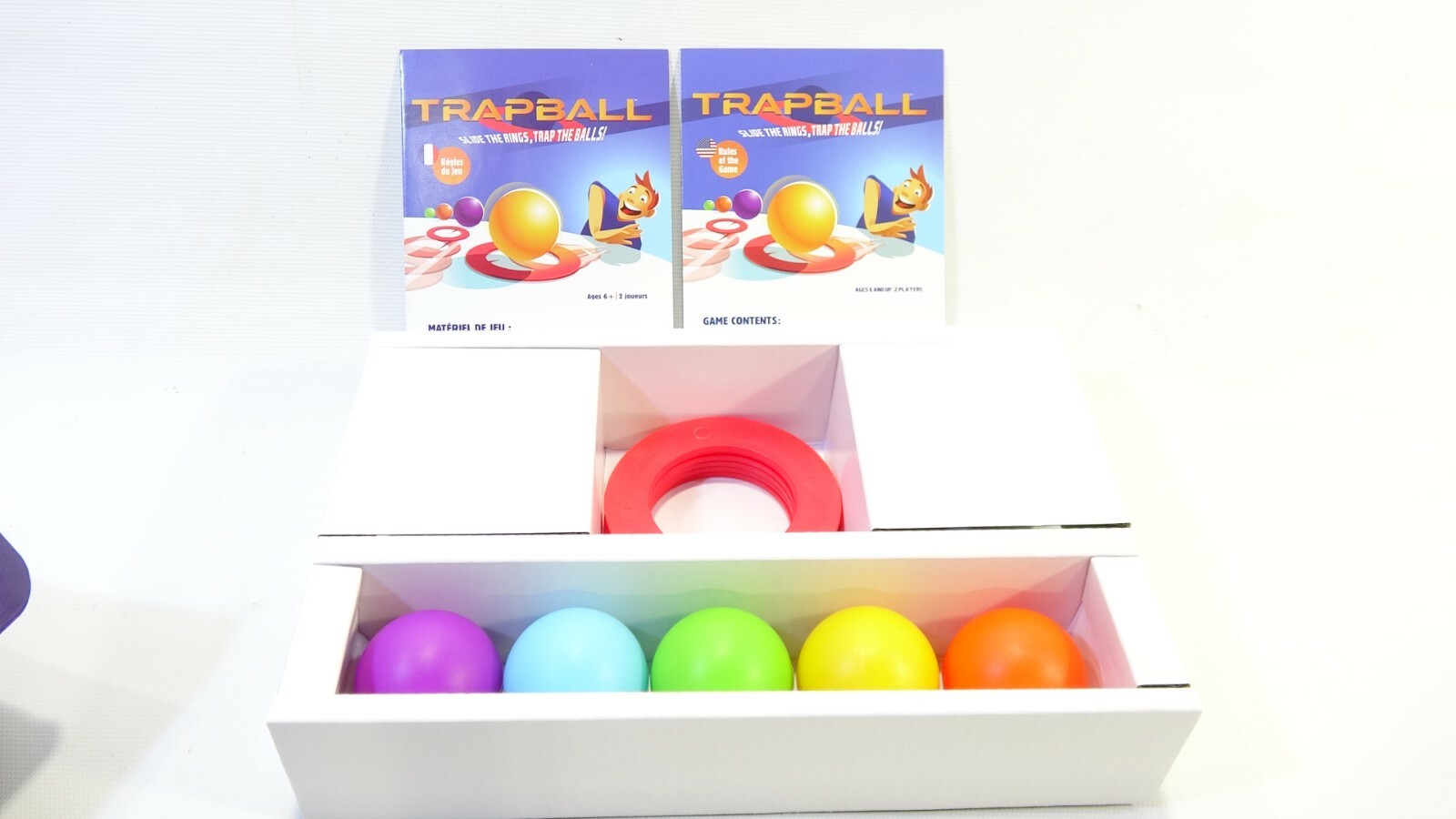 Trap Ball Game – Blue Orange – Slide The Rings, Trap The Balls
