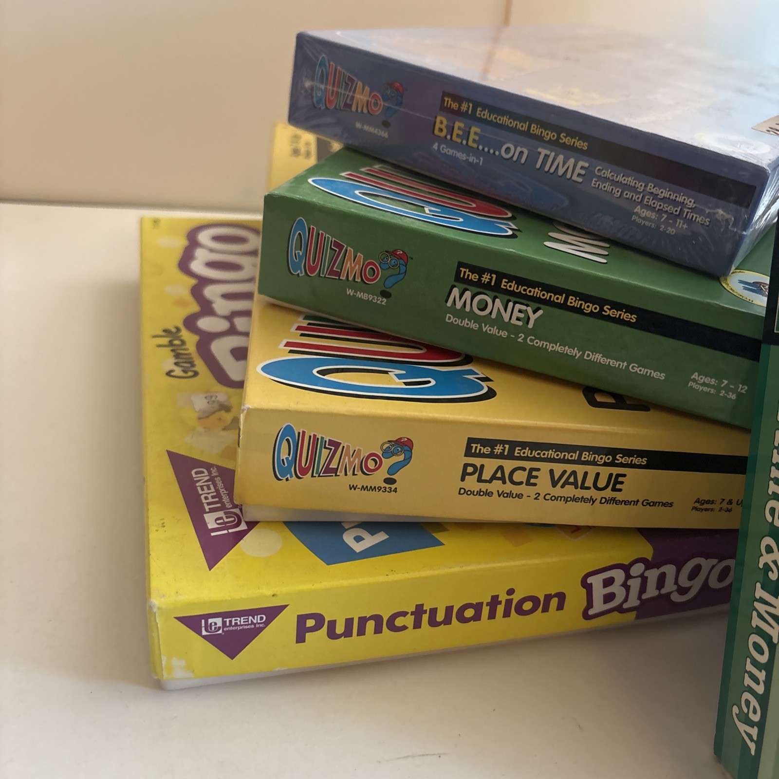 Learning Center Lakeshore Activity Set Lot Of 9 Games 7+ Homeschool Education