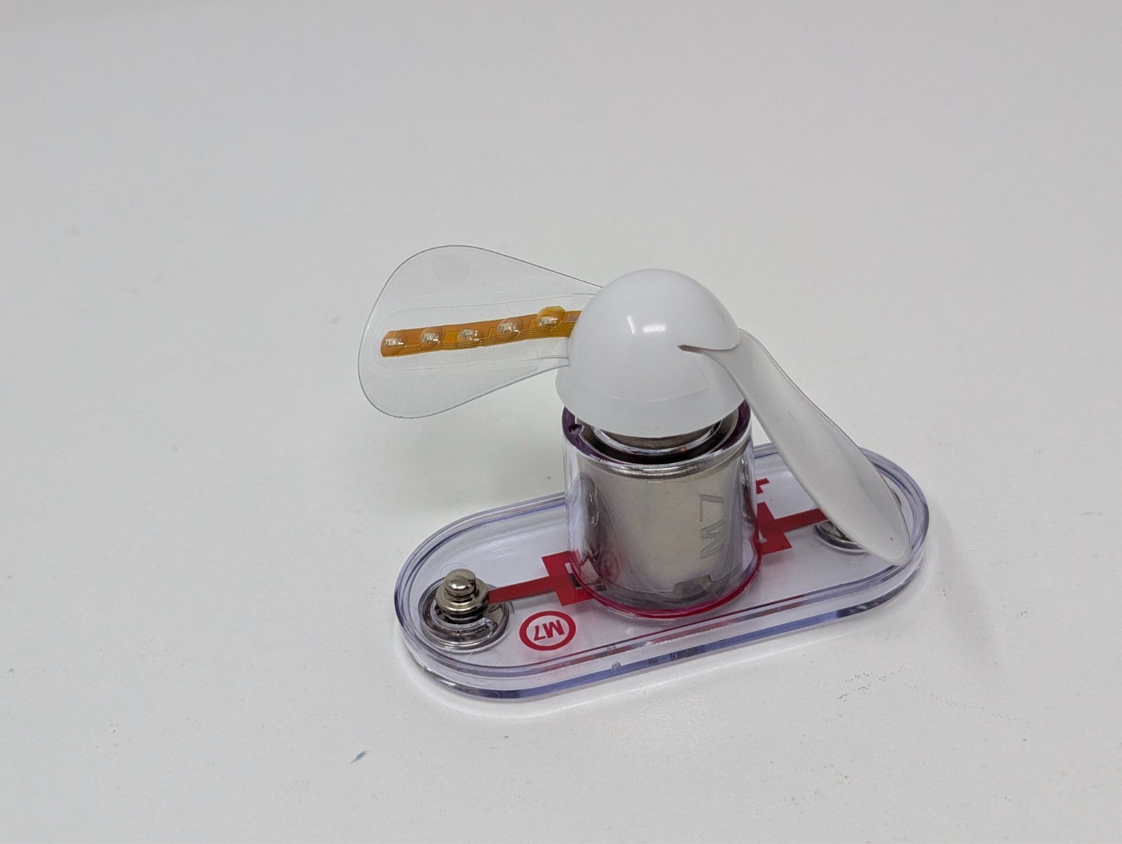 ELENCO Snap Circuits Replacement Part: M7 LED Light Fan (6SCM7)