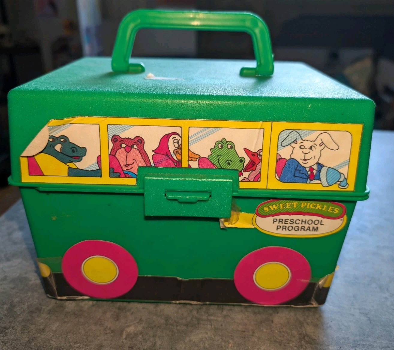 Sweet Pickles Vintage 1987 Preschool Program Green Box Activities Games Crafts
