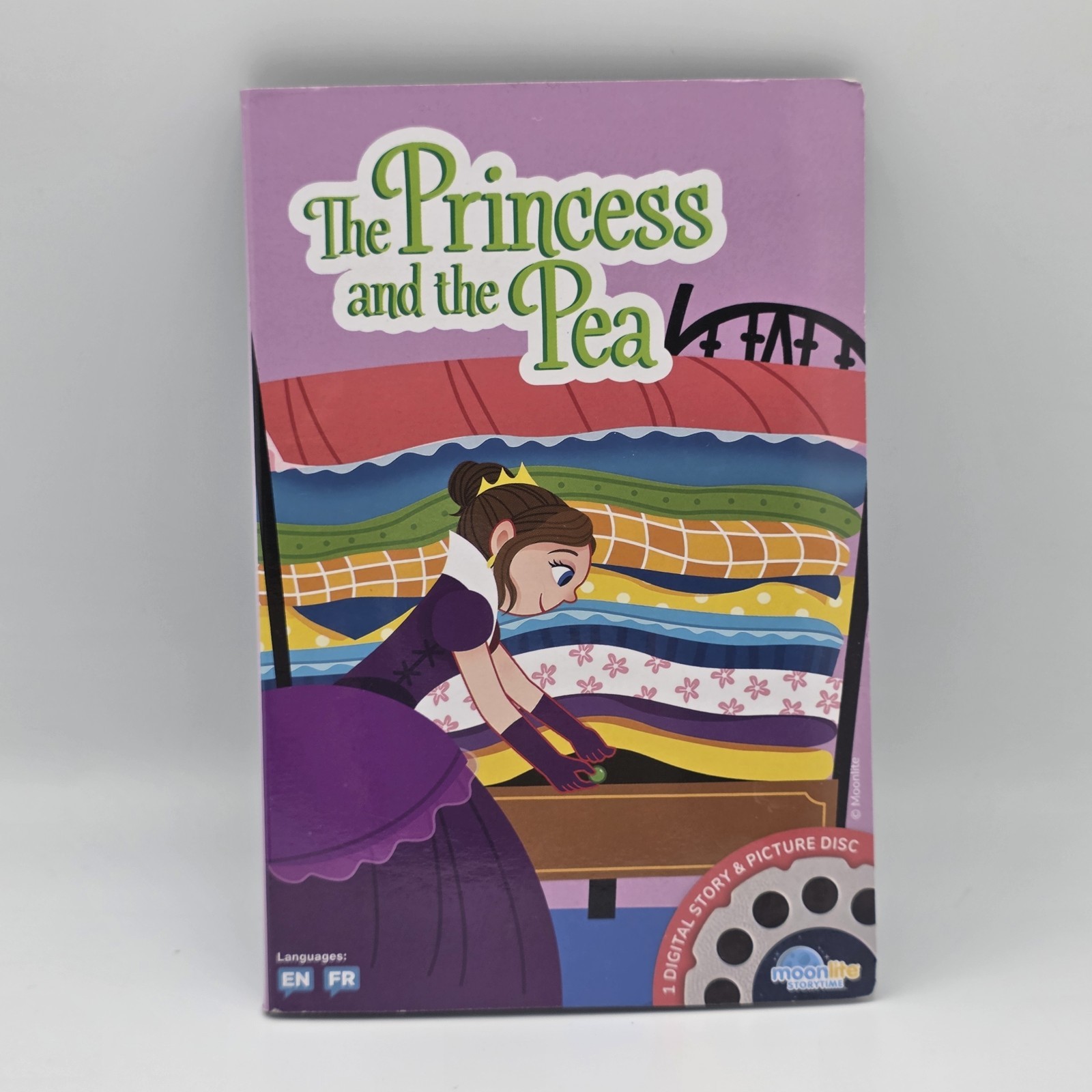 Moonlite Story Projector + 3 Discs Rapunzel The Princess And The Pea