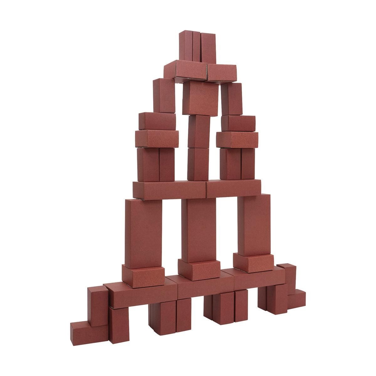 Kaplan Early Learning Jumbo Brick Blocks – 40 Pieces