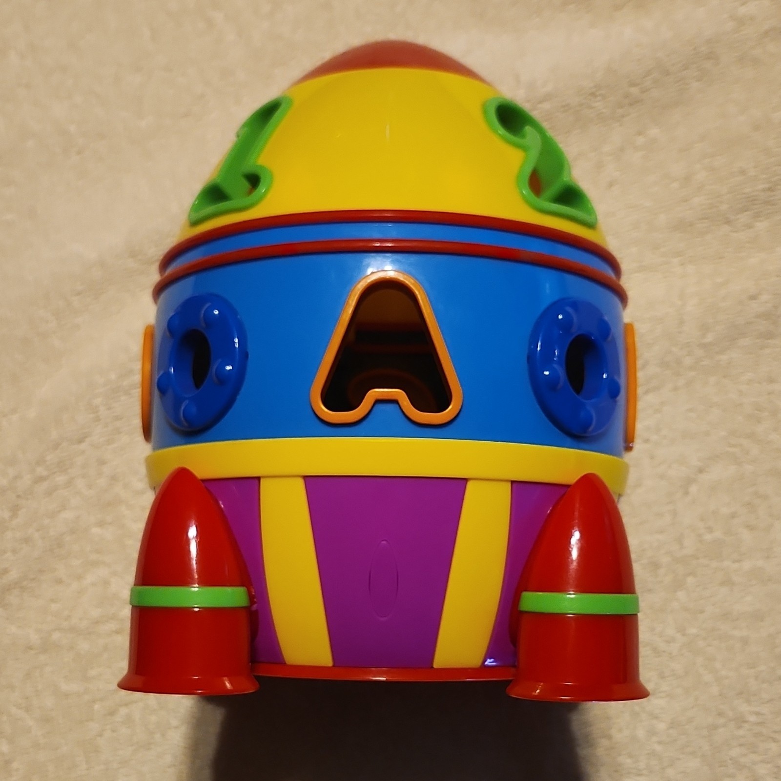 The Early Learning Journey Rocket Shape Sorter Alphabet & Numbers