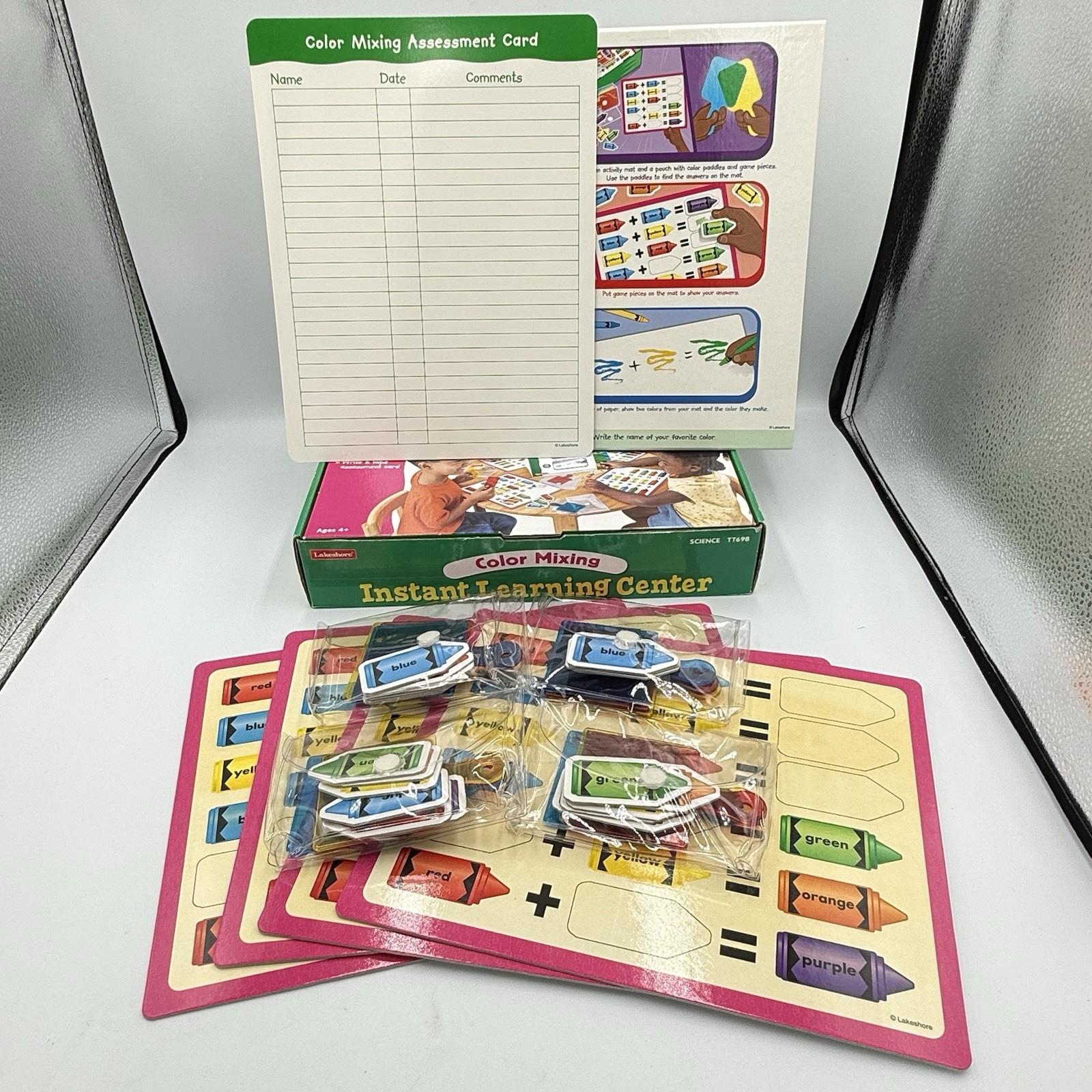 Lakeshore Instant Learning Center COLOR MIXING TT698 Science Ages 4+ COMPLETE