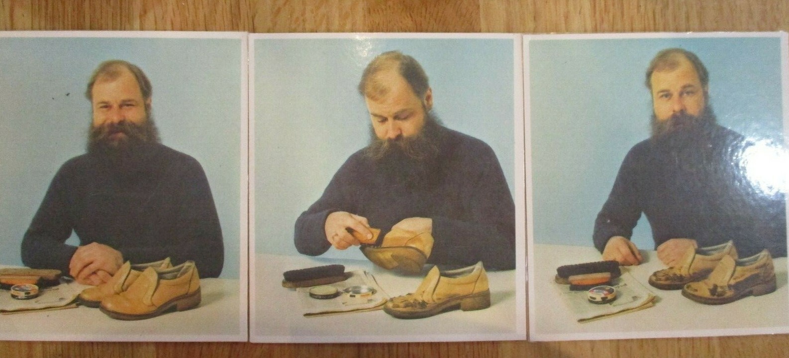 Vintage 1982 LDA Learning Development Aids Cards Photos Tense Sequencing England