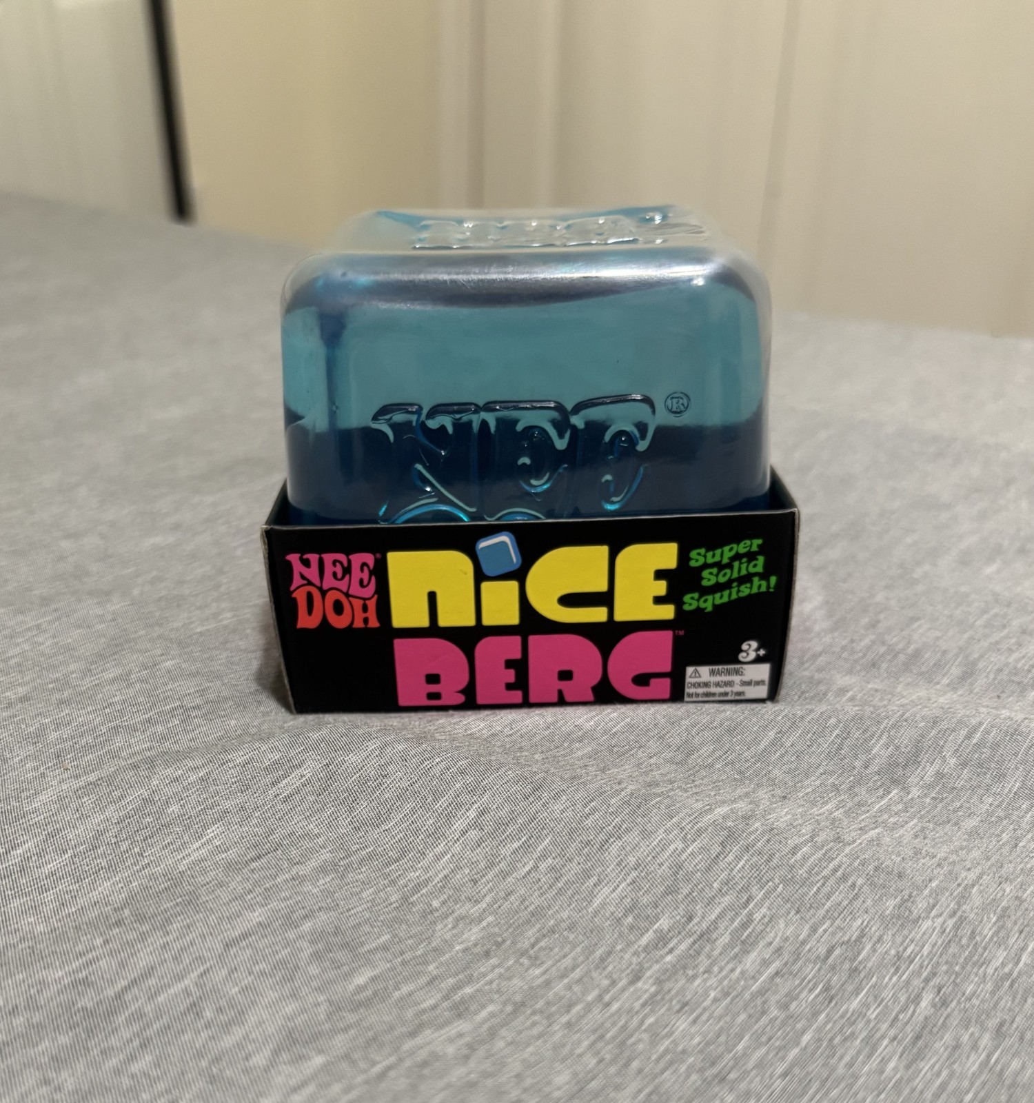 Viral Nee Doh Nice Berg Blue Giant Squishy Toy