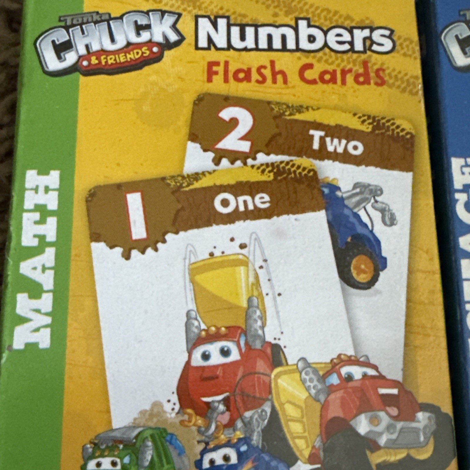 Tonka Chuck & Friends: Alphabet / Numbers Learning Flash Cards PreK-K
