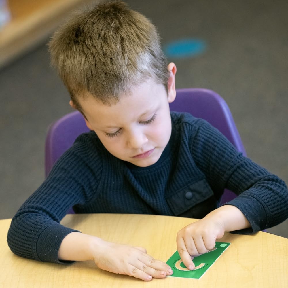 Sandpaper Numerals Set 0-9 Tactile Learning Cards