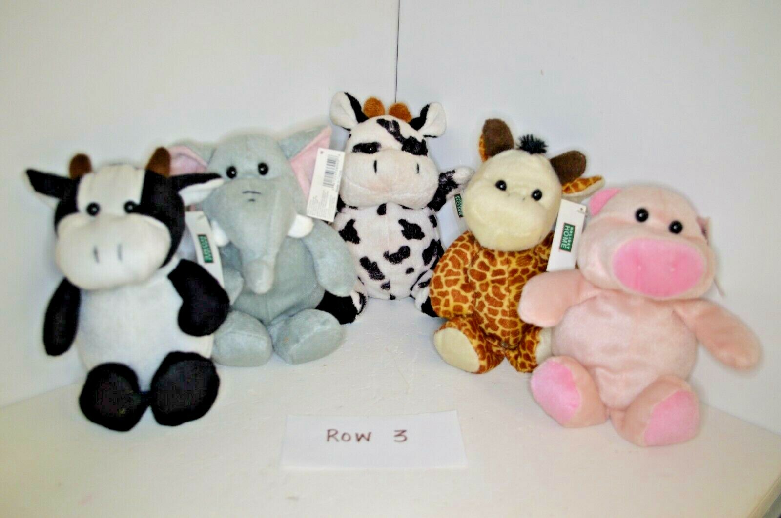 U PICK 5X LOT Plush Farm ANIMALS Pig LAMB Cow LION Frog KOALA Puppy