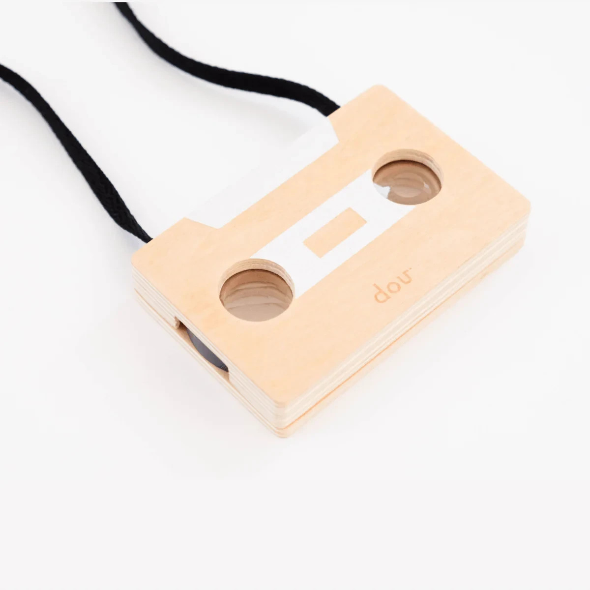 Dou? Mix Tape (kaleidoscope lens) Solid Wood Toy (Fushigi Lens)