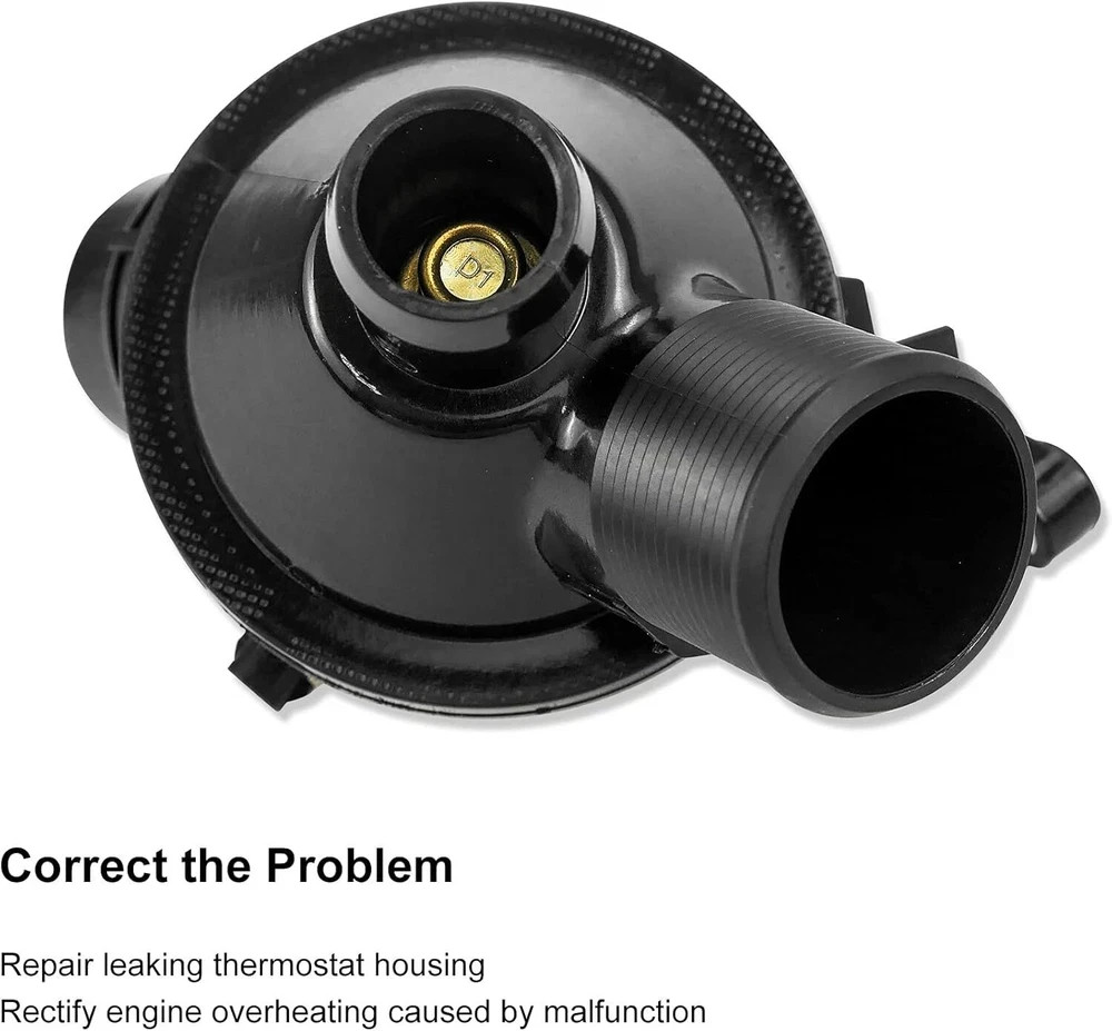 Engine Coolant Thermostat Housing Assembly with Sensors Fit for BMW E84 F10 F22