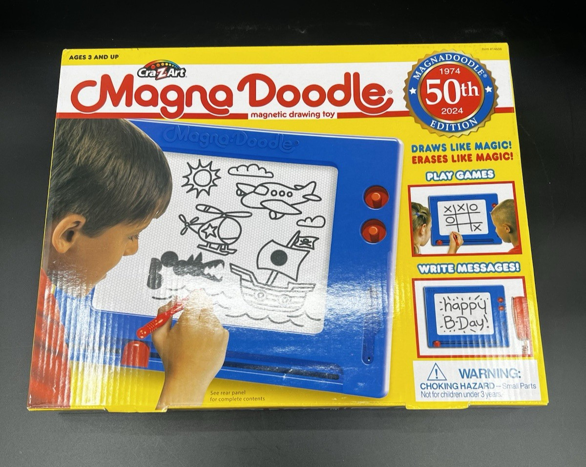 Cra-Z-Art Retro Magna Doodle 50th Anniversary Drawing Board NEW Sealed