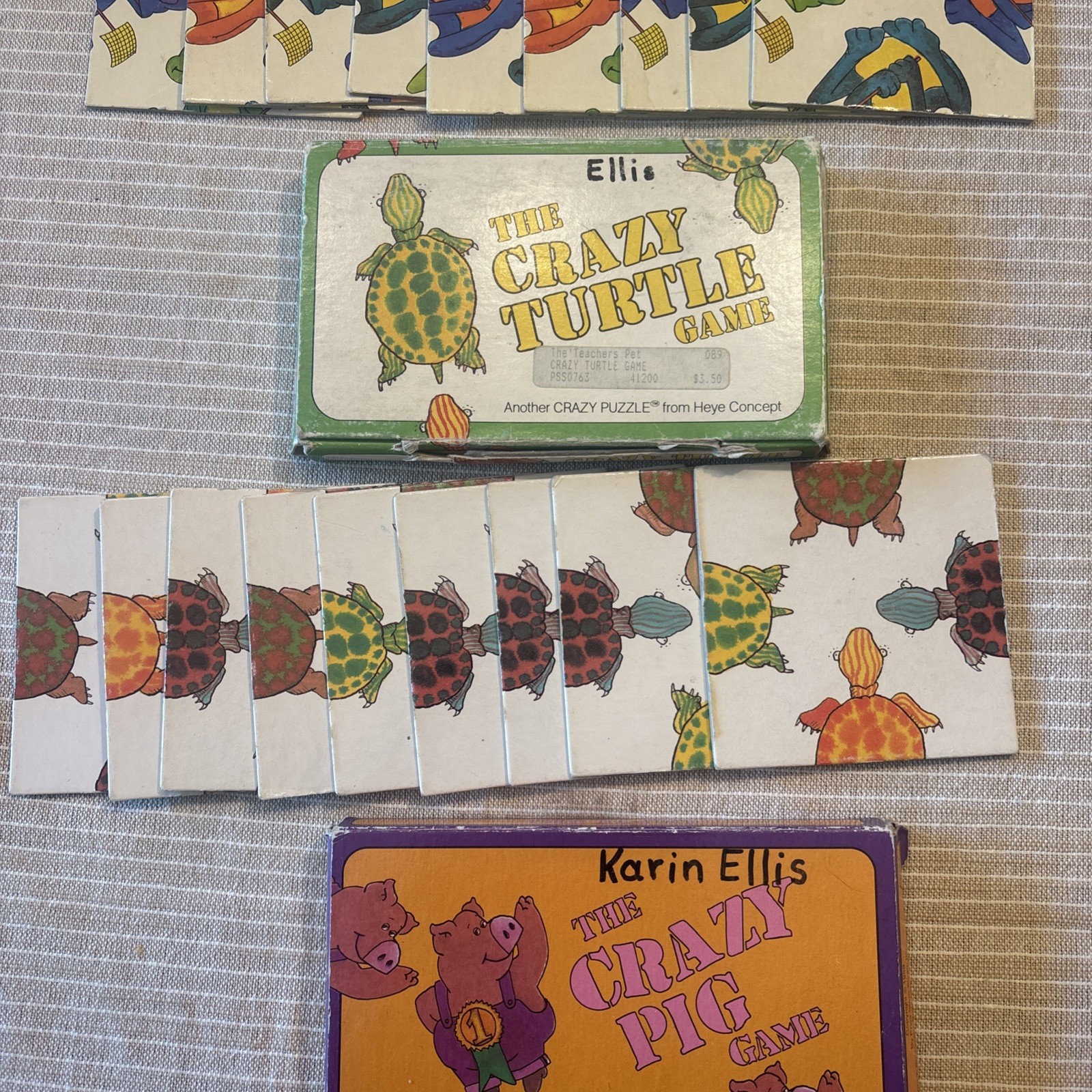 1980s Vintage Games: The Crazy Turtle The Crazy Frog and The Crazy Pig Game