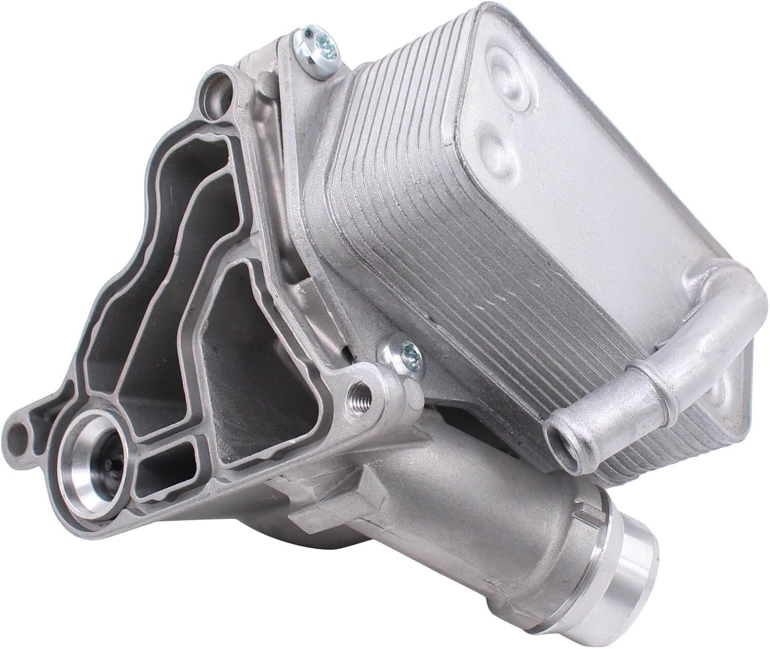MOTOKU Engine Oil Filter Housing with Oil Cooler and Gasket Assembly for BMW