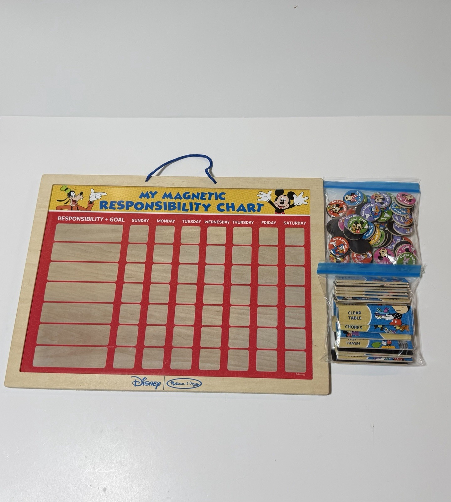 MELISSA & DOUG DISNEY MICKEY MY MAGNET RESPONSIBILITY CHART