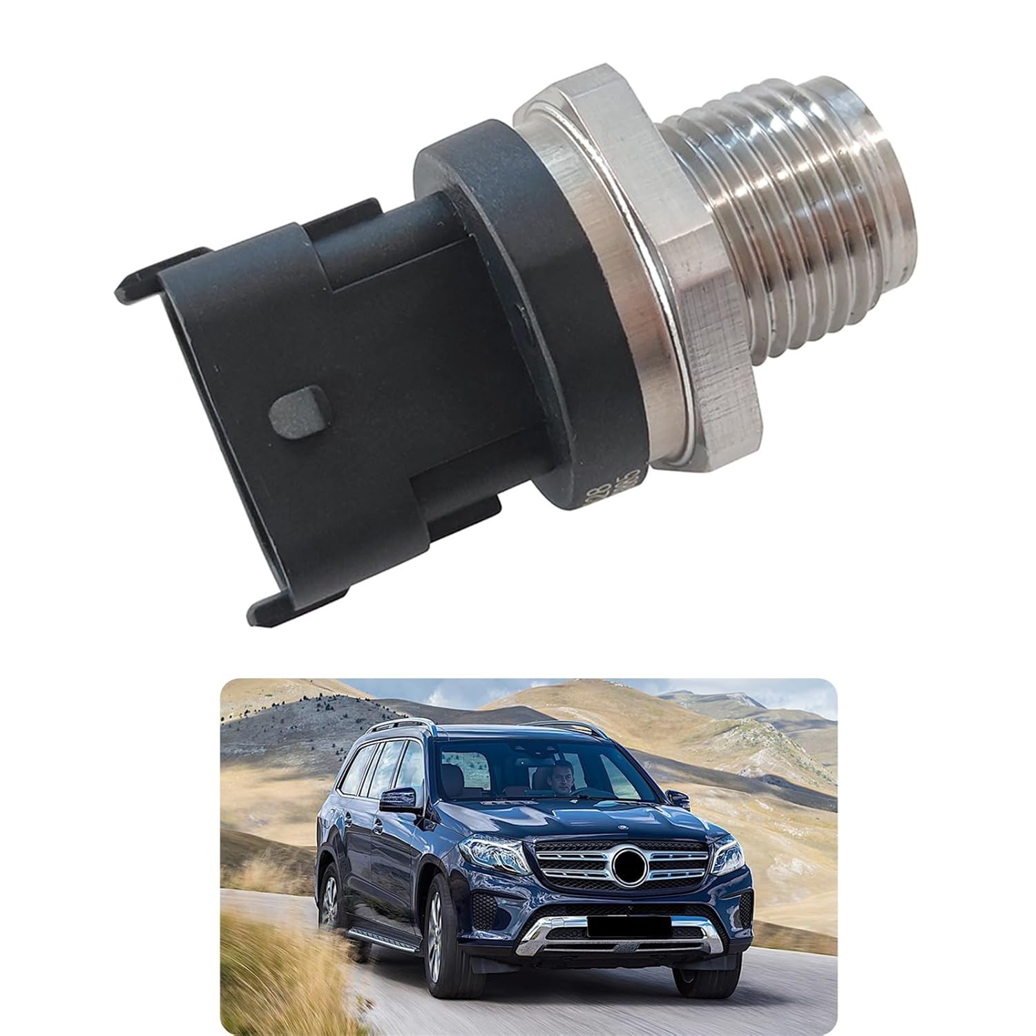 Fuel Rail High Pressure Sensor 2003-2015 for Mercedes Benz GLE 350d GLS GLE GL G